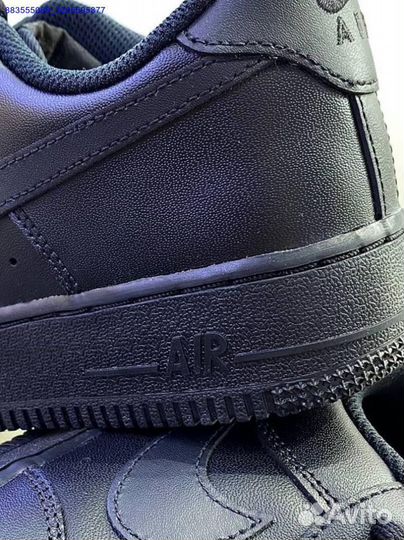 Кроссовки Nike Air Force 1 Black оригинал