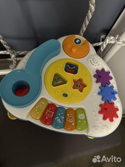 Развивающий музыкальный столик и ходунки - каталка