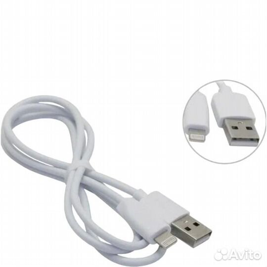 Кабель Hoco X1 Rapid USB - Lightning 2m (белый)