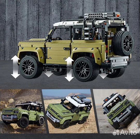 Конструктор Land Rover Defender новый аналог Lego