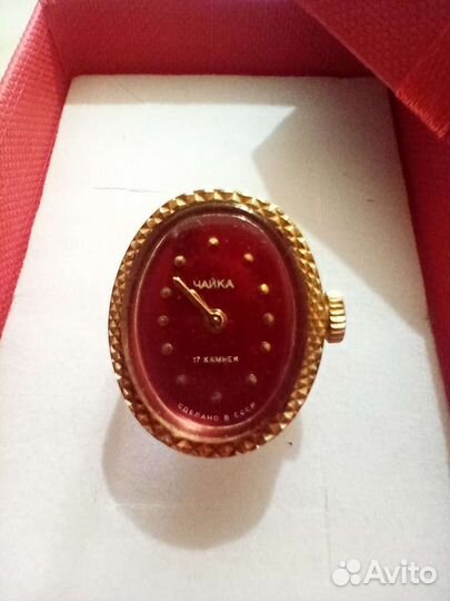 Часы-кольцо Чайка