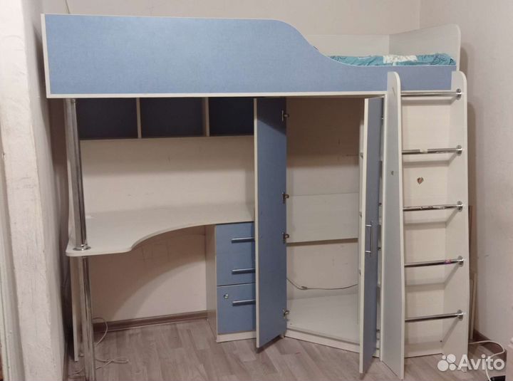 Детская кровать чердак