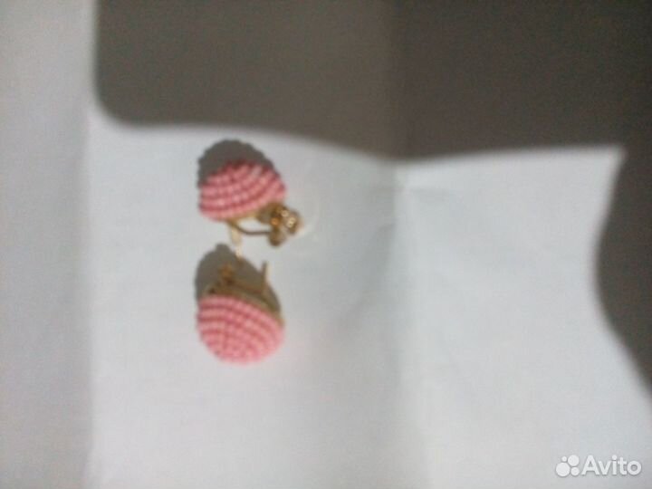 Серьги клипсы