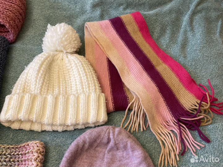 Женский шарф шапка палантин снуд 1 мешком