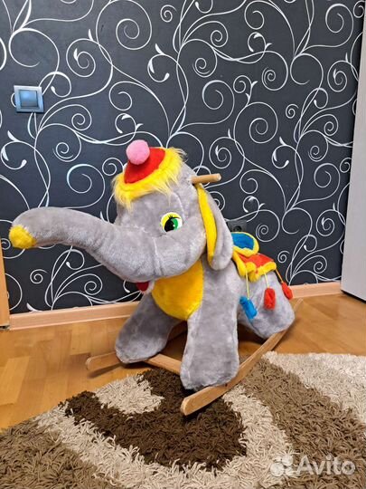 Детская качалка слон