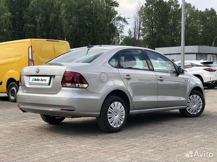 Volkswagen Polo 1.6 AT, 2019, 166 000 км