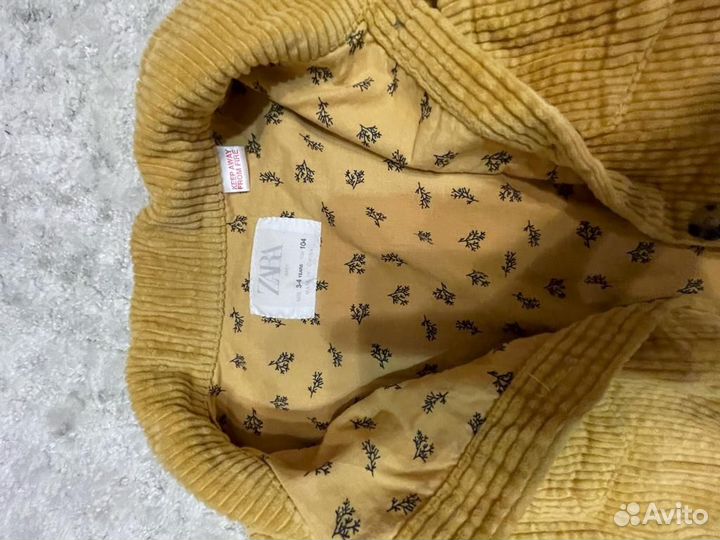 Рубашка zara для девочки 104