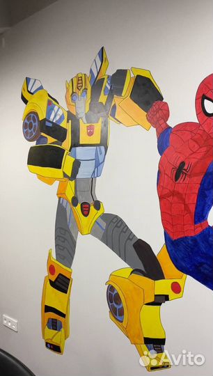 Художник роспись стен