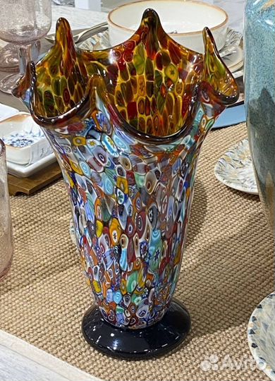Ваза из муранского стекла