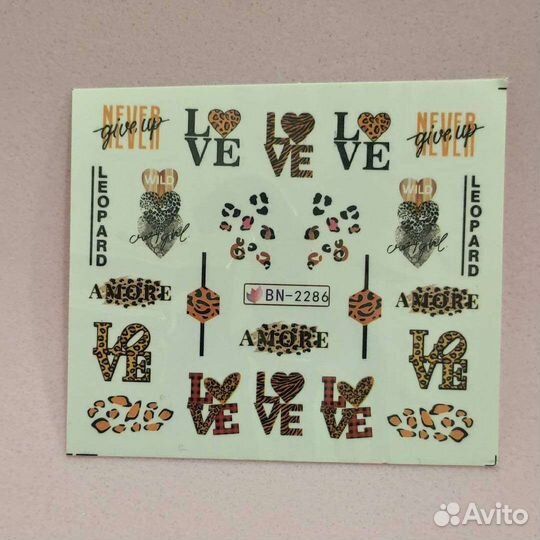 Наклейки для ногтей