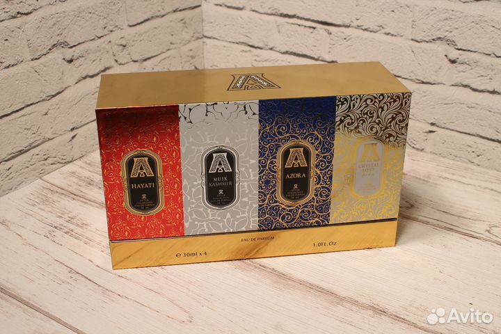 Женский набор Attar 4 по 30 мл