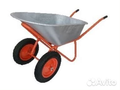 Тачка строительная двухколесная