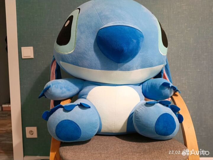 Стич мягкая игрушка 75 см