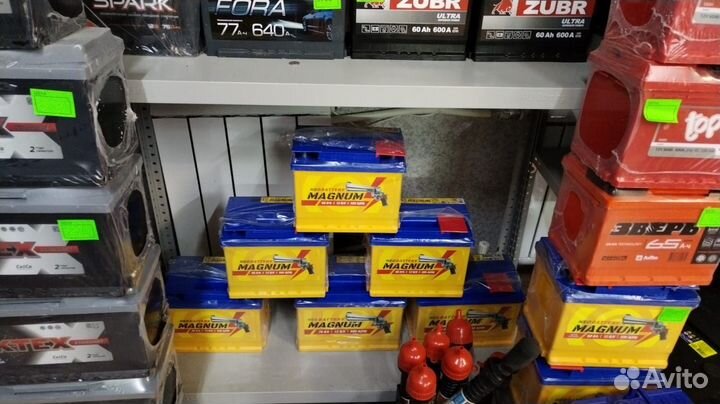 Аккумулятор автомобильный новый 60 ач