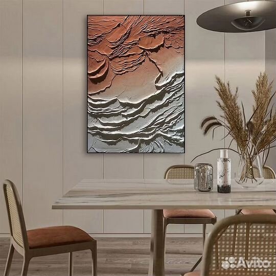 Текстурные картины в интерьер Картина маслом в дом