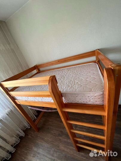 Детская кровать чердак