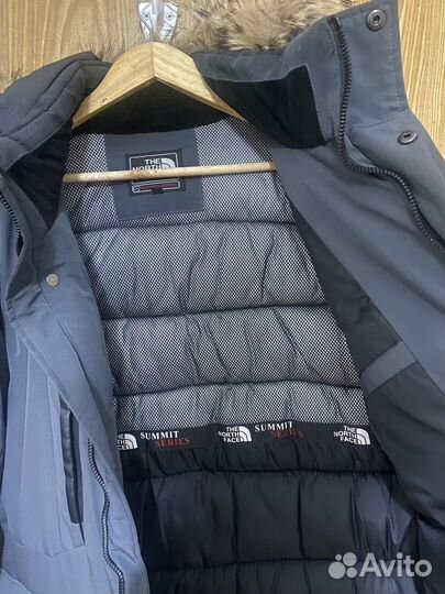 The north face пуховик с капюшоном