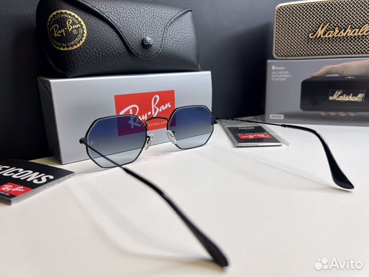 Очки Ray-Ban octagonal Black