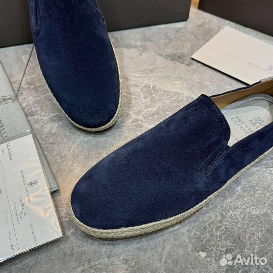 Brunello cucinelli слипоны мужские