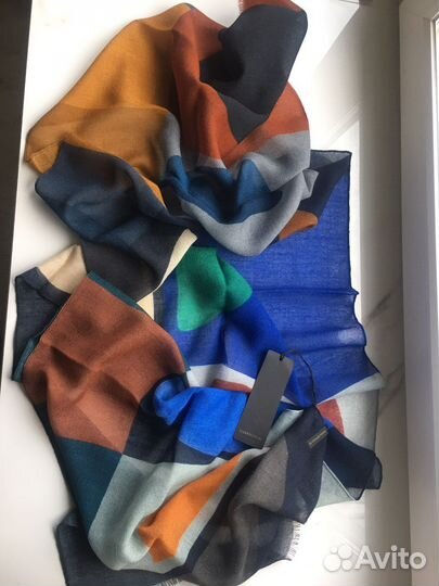 TJ collection шарф новый 100 шерсть