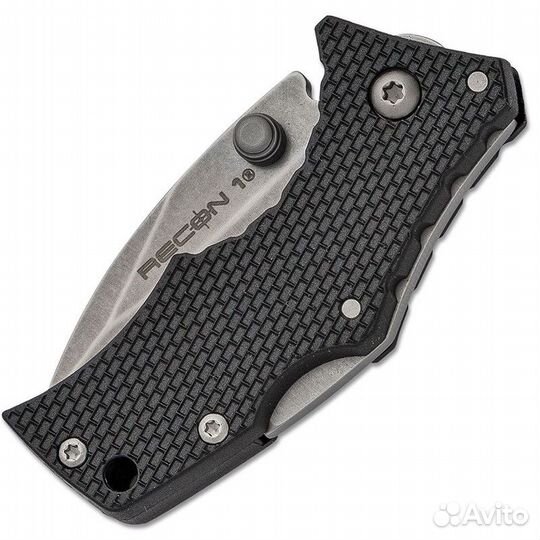 CS 27DS Micro Recon 1 - нож склад., черн. рук-ть