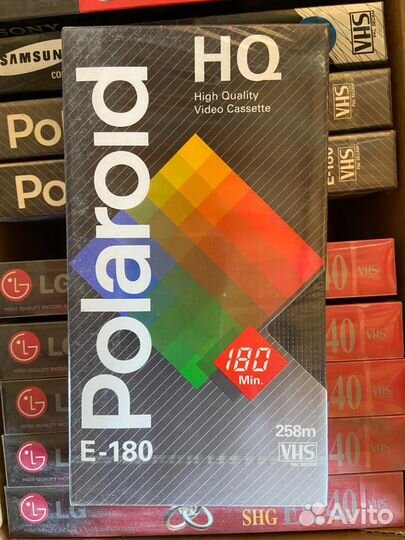 Видеокассеты vhs новые