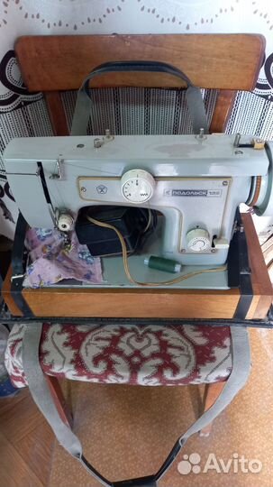 Швейная машинка подольск 132 с электро приводом