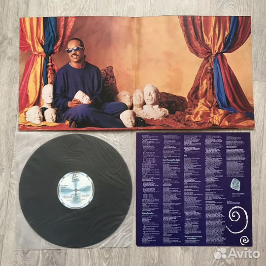 LP Stevie Wonder – Characters, 1987, FP, GF, EU