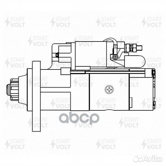 Стартер для а/м камаз с дв. 740.50-360/51-320 Е