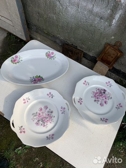 Блюдо большое СССР