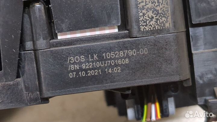 Переключатель поворотов и дворников BMW 1 F40 2019, 2021