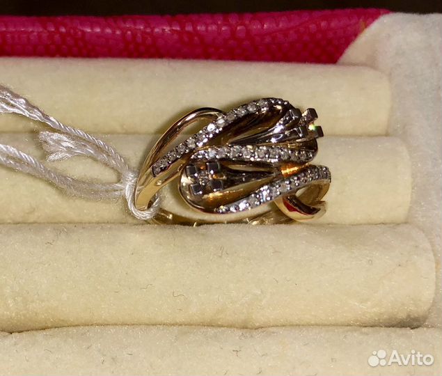 Кольцо с бриллиантами