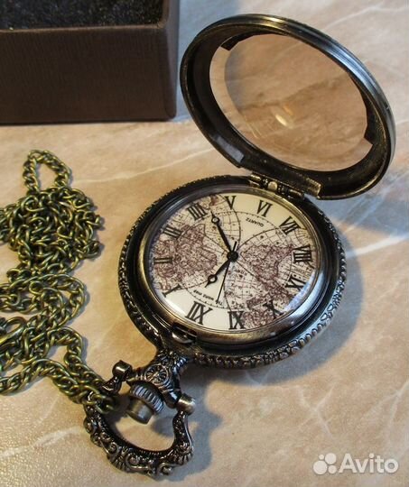 Часы Морской стиль карманные с цепочкой