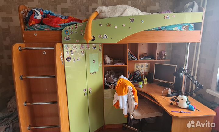 Кровать чердак