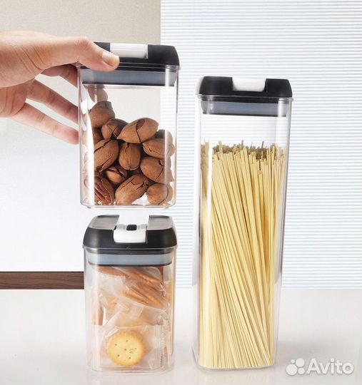 Набор контейнеров для сыпучих продуктов