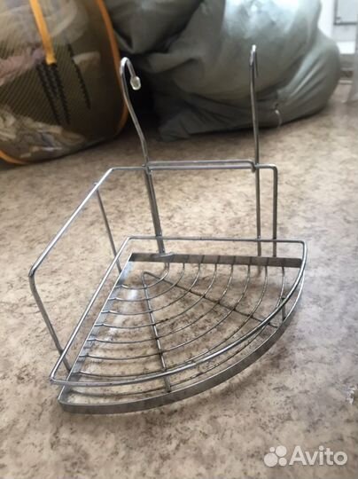 Полка угловая для кухни и ванны