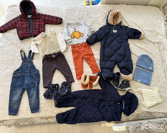 Пакет вещей на мальчика 74-80