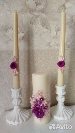 Свадебные свечи