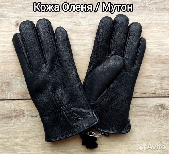 Новые кожаные Перчатки из натуральной кожи оленя