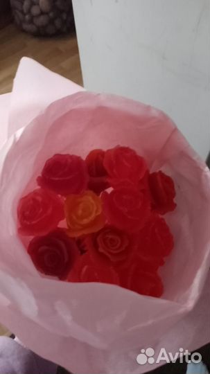 Мыльные букеты