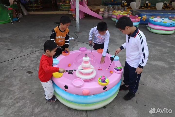 Аттракцион рыбалка, оборудование игровых комнат