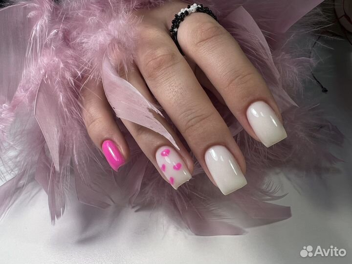 Маникюр с покрытием гель лак