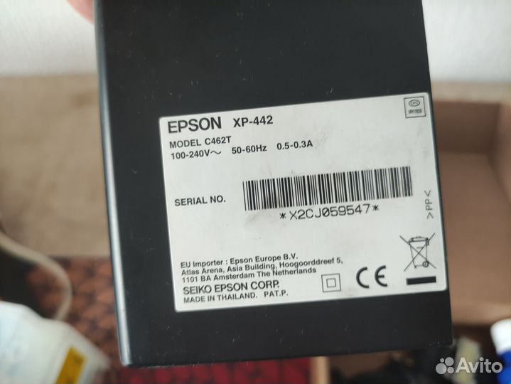 Принтер epson xp-442