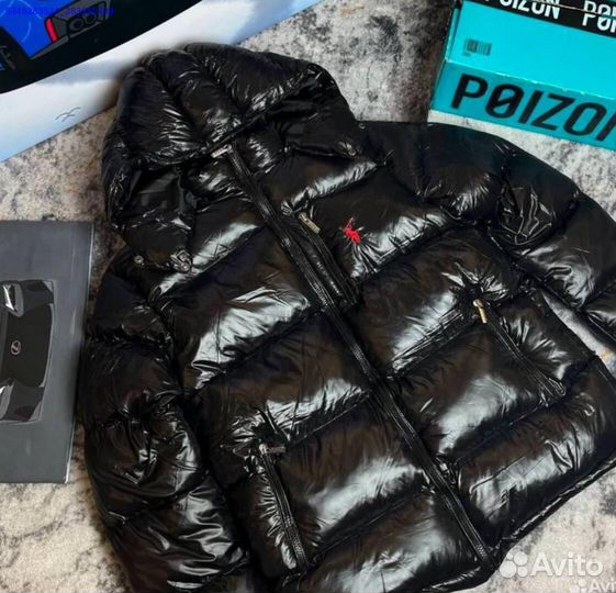 Пуховик Polo Ralph Lauren glossen down jacket