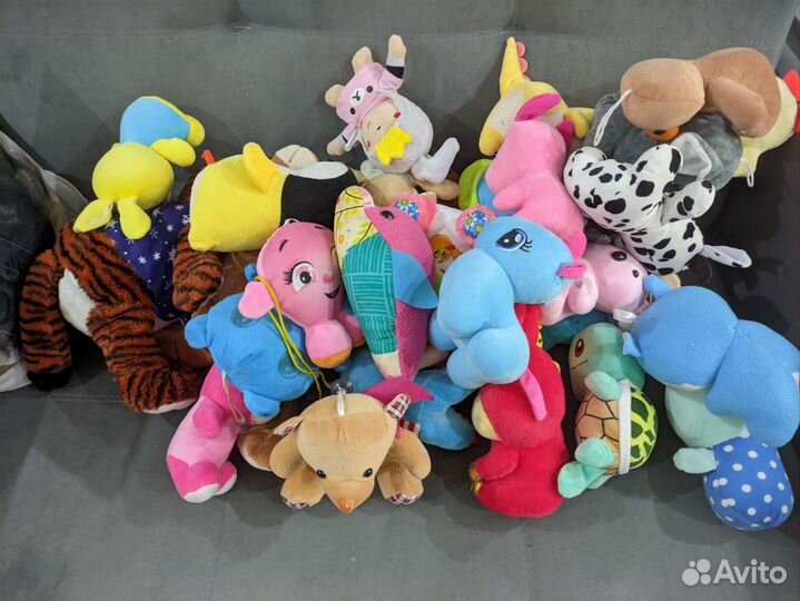 Мягкие игрушки пакетом