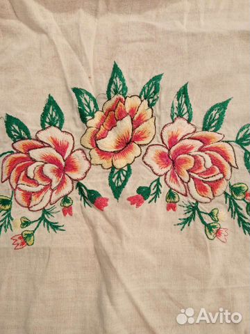 Надиванник. Старинная вышивка