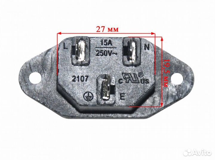 Разъём сетевой мультиварки Redmond