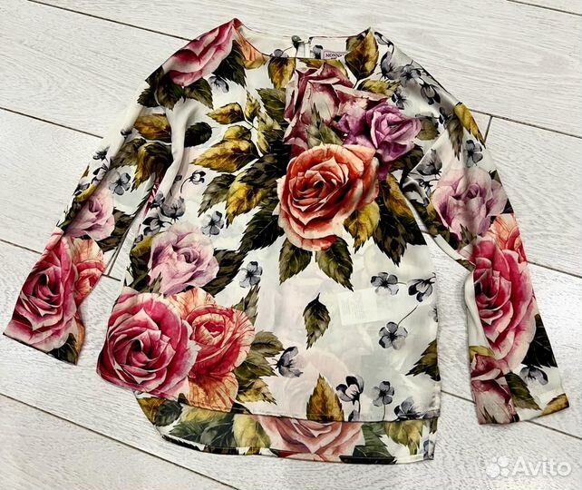 Блуза monnalisa 5 л. состояние новой