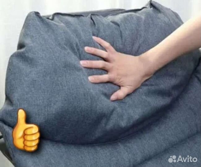 Раскладушка с подушкой. Авито Доставка. Новые