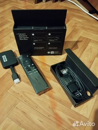 Smart tv приставка Sberbox